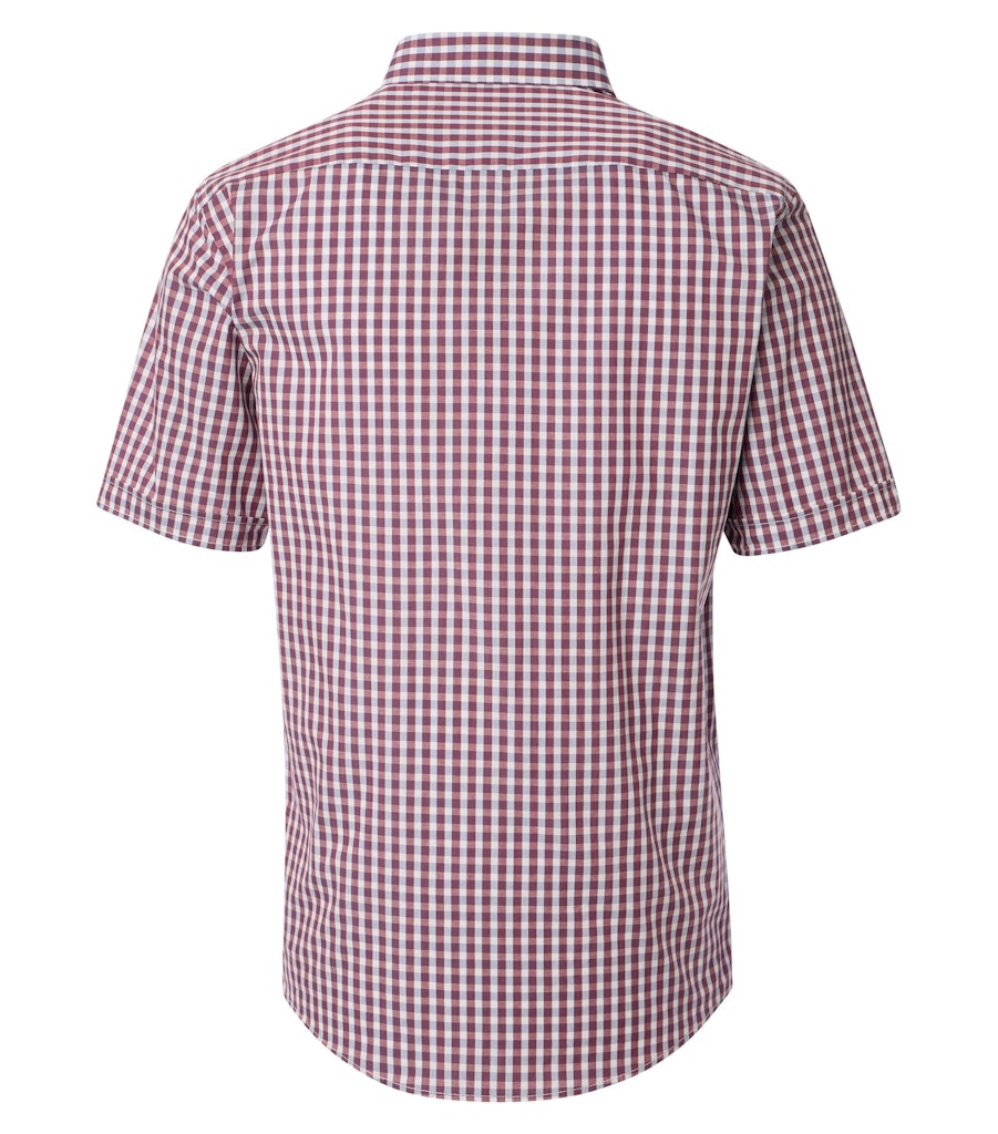 Casa Moda Herren Hemden kurz Rot