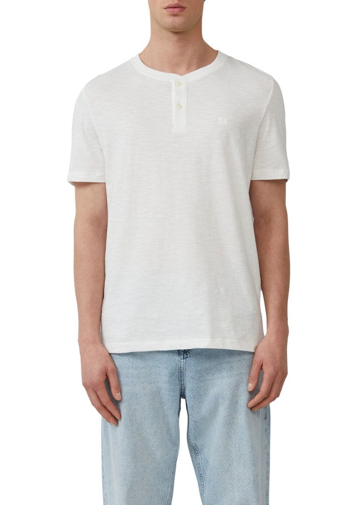 S. Oliver red Herren T-Shirts kurz White