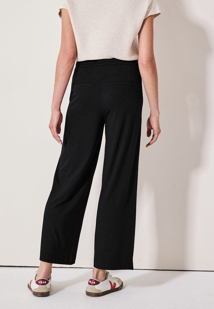 Cecil Damen Hosen Black