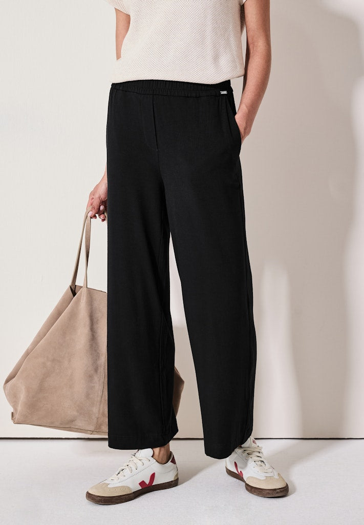 Cecil Damen Hosen Black