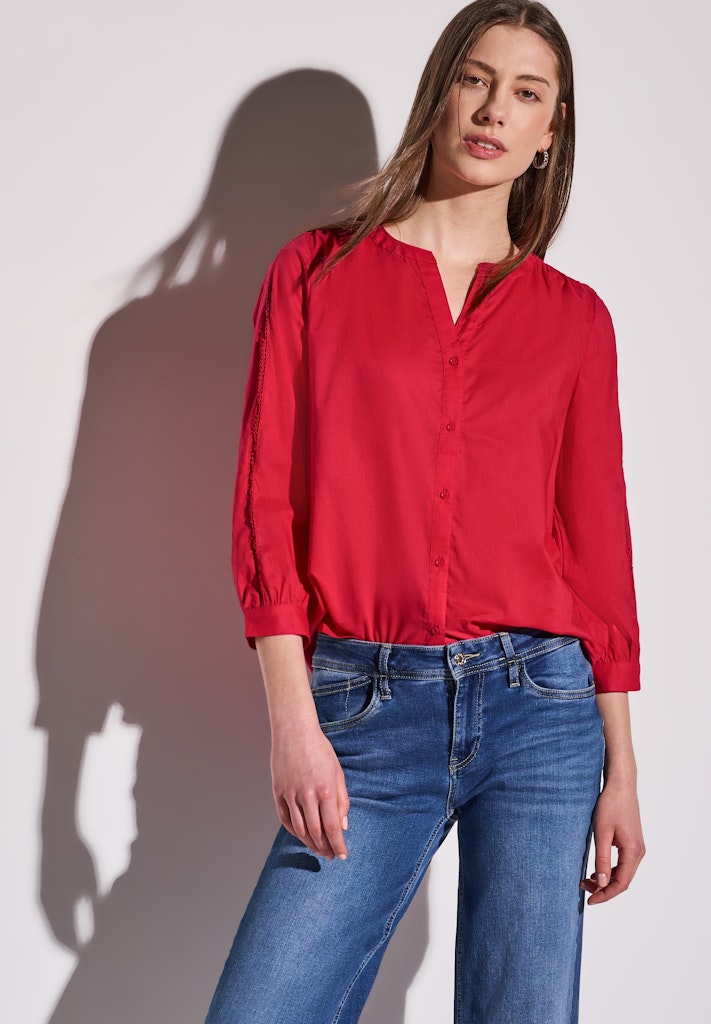 Street One Damen Blusen Glory Red