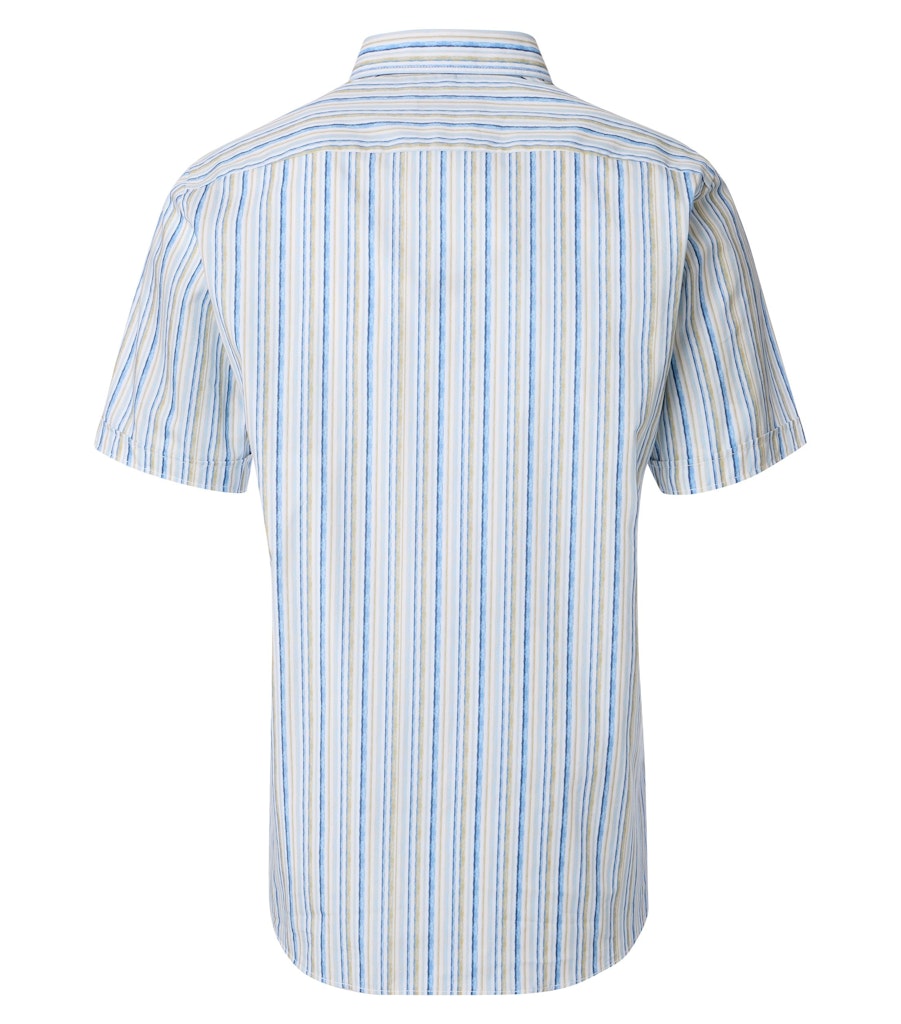 Casa Moda Herren Hemden kurz Blau