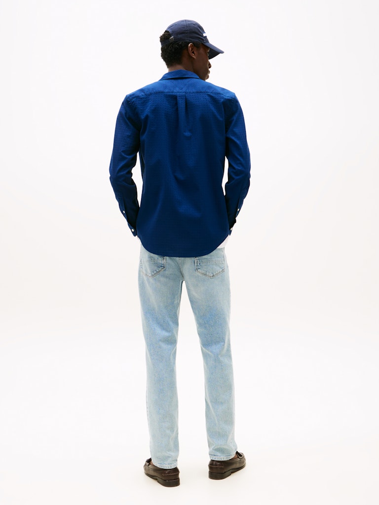 Tommy Hilfiger Herren Hemden Cg Blue