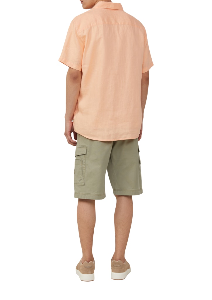 S. Oliver red Herren Hemden kurz Orange