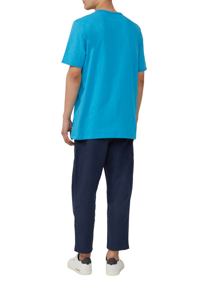 S. Oliver red Herren T-Shirts kurz Blue Green