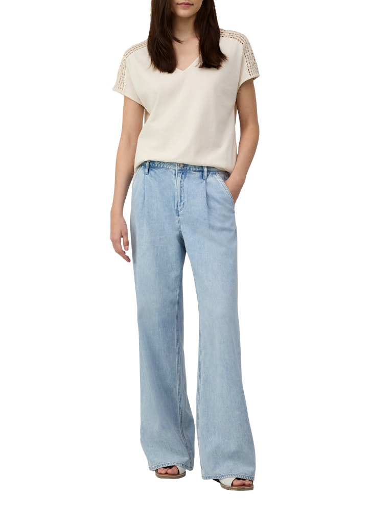 S. Oliver red Damen T-Shirts Brown