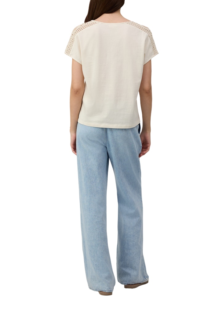 S. Oliver red Damen T-Shirts Brown