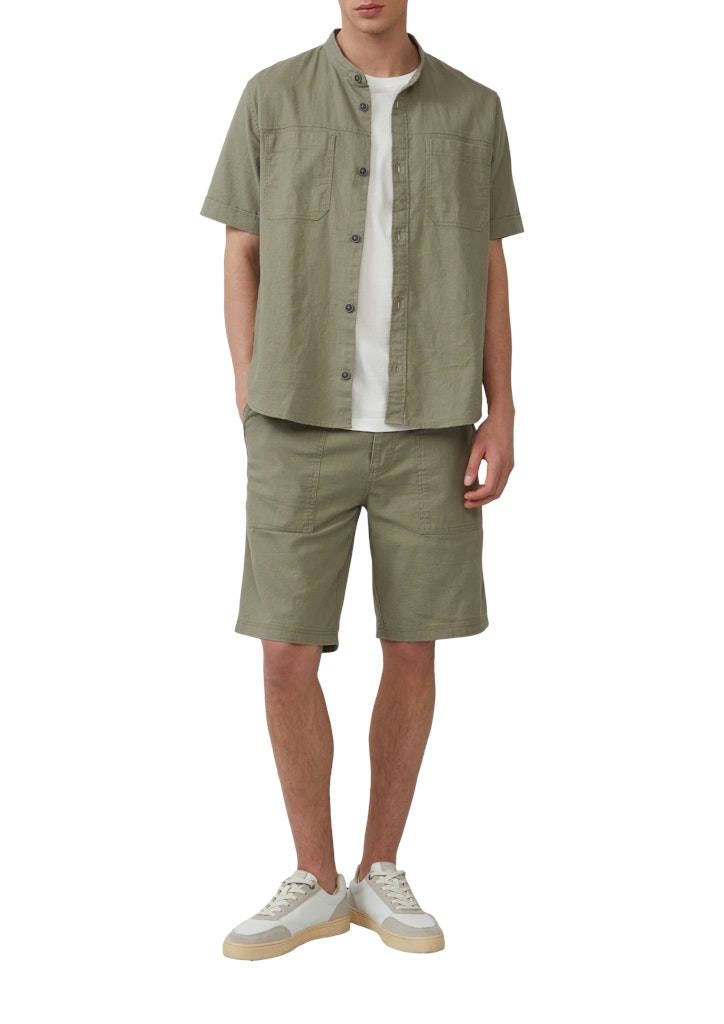 S. Oliver red Herren Shorts Green