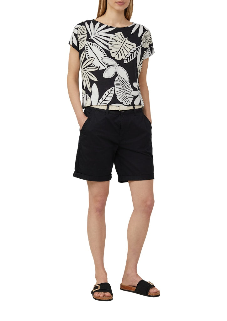 S. Oliver red Damen T-Shirts Grey/Black