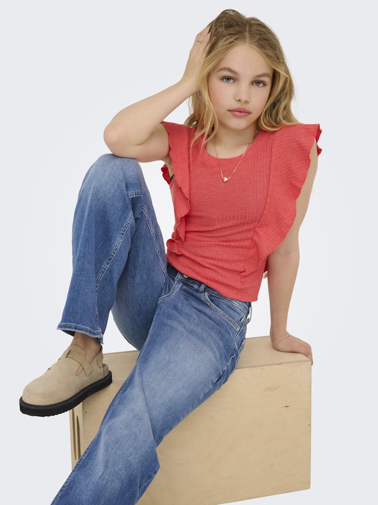 Only Mädchen Hosen, Jeans & Leggings Medium Blue Den