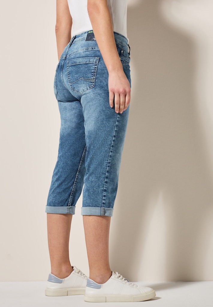 Cecil Damen Hosen Light Blu