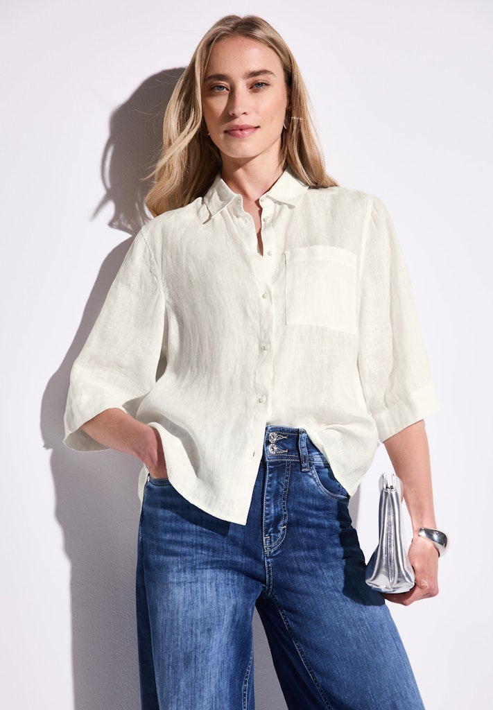 Street One Damen Blusen Off White