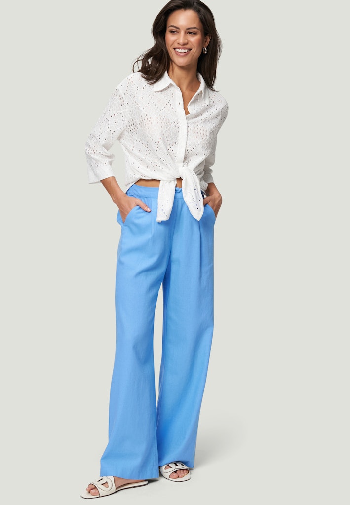 Zero Damen Hosen Ocean Blue