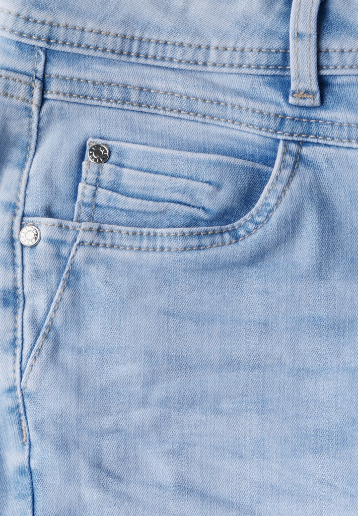Street One Damen Hosen Light Blu