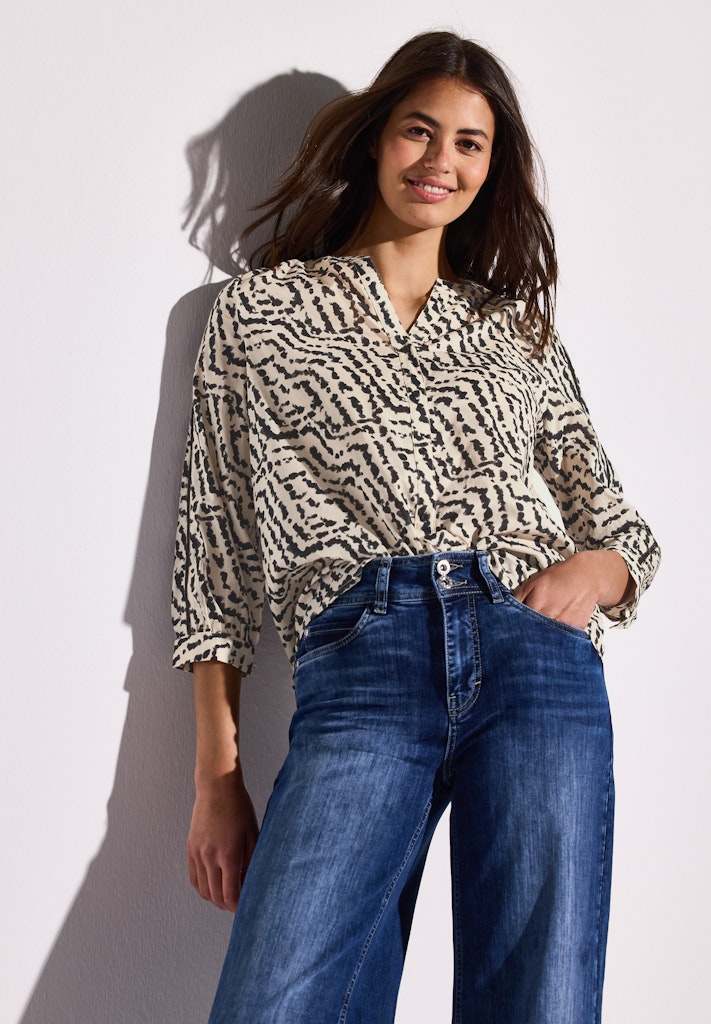 Street One Damen Blusen Moonstone