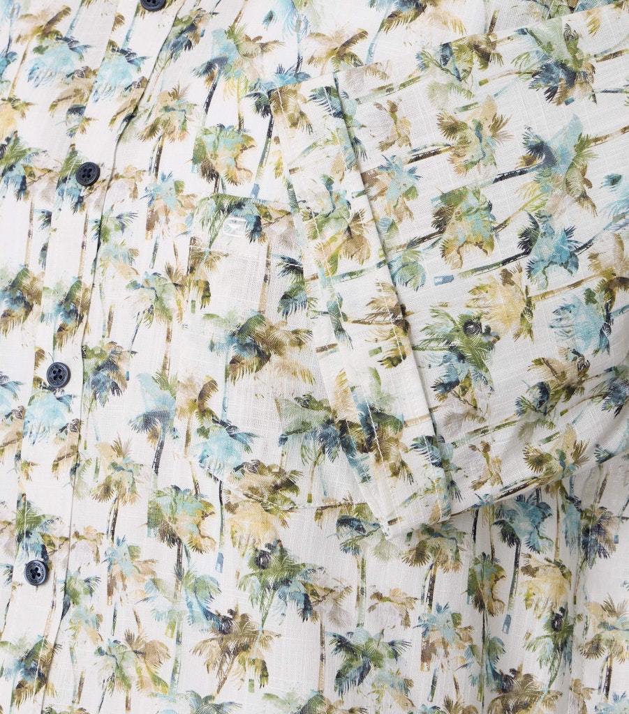 Casa Moda Herren Hemden kurz Gruen