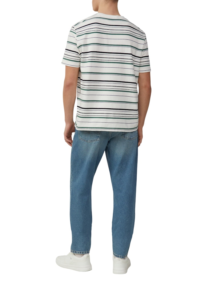 QS by S.Oliver Herren T-Shirts kurz White
