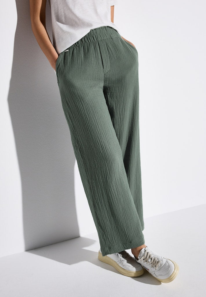 Street One Damen Hosen Muse Gree