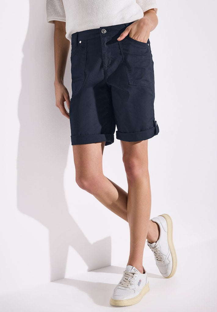 Street One Damen Hosen Deep Blue