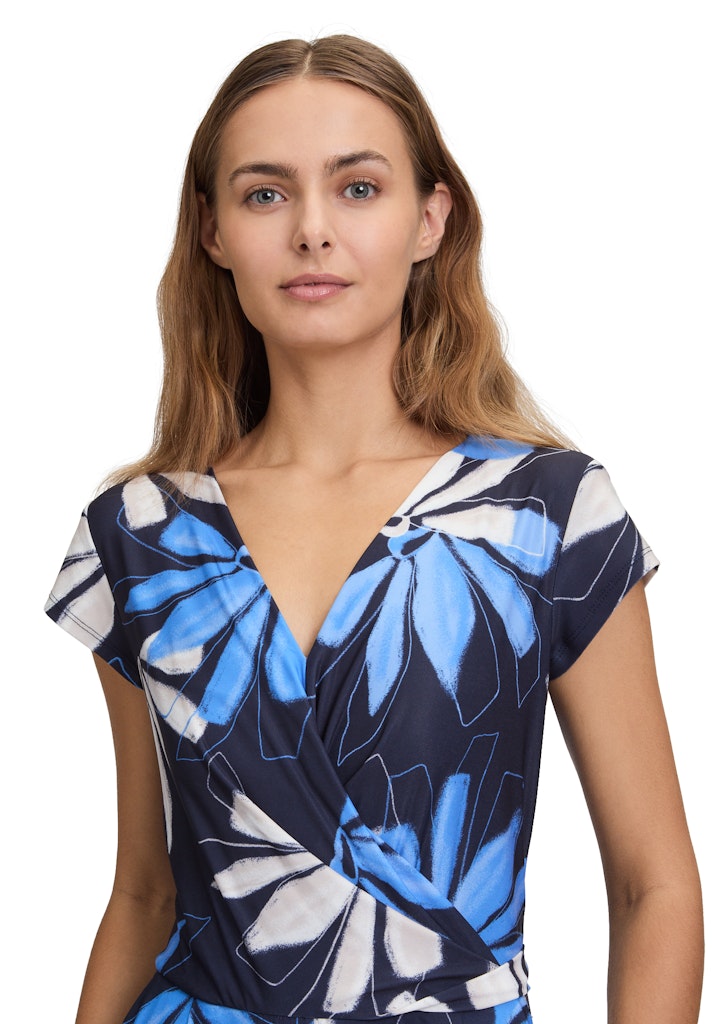 Betty & Co Damen Jumpsuits Dark Blue/Blue