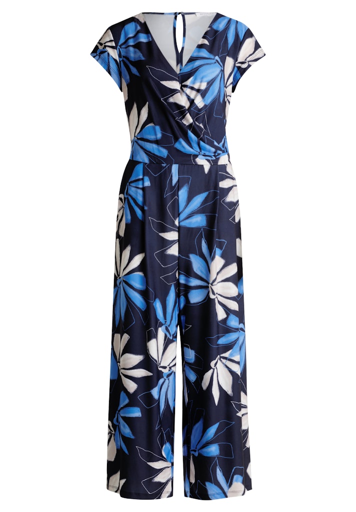 Betty & Co Damen Jumpsuits Dark Blue/Blue