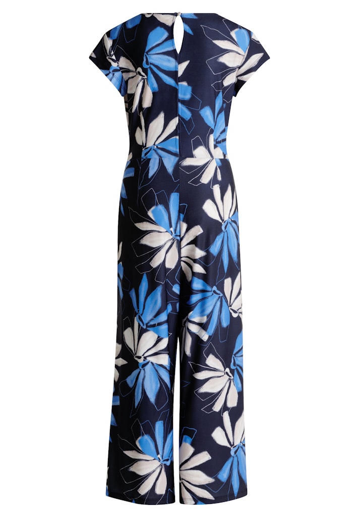 Betty & Co Damen Jumpsuits Dark Blue/Blue