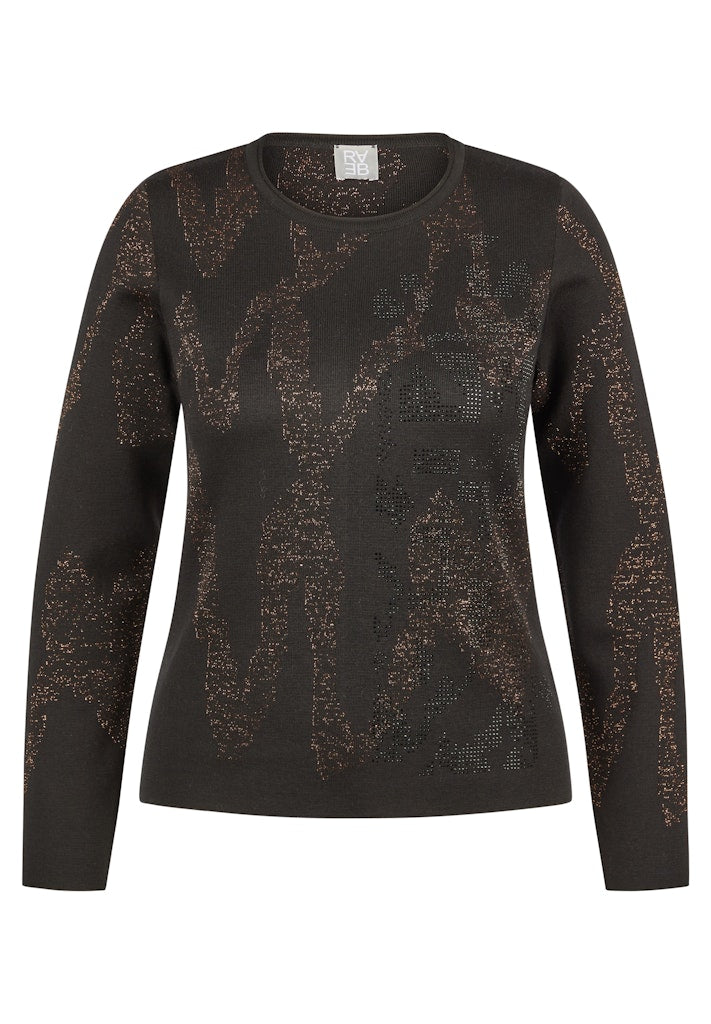 Rabe Damen Pullover Schwarz