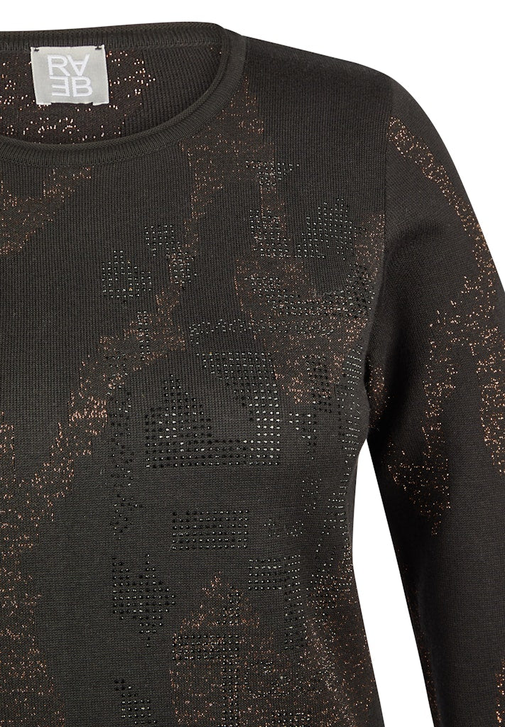 Rabe Damen Pullover Schwarz