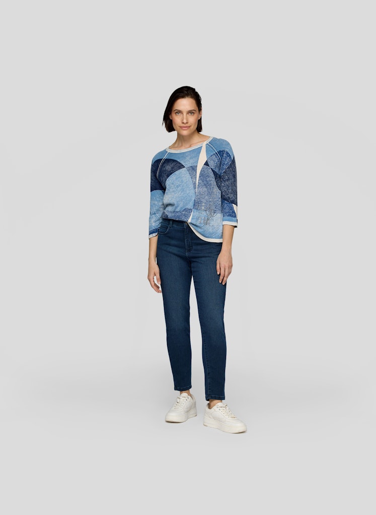 Rabe Damen Pullover Hellblau