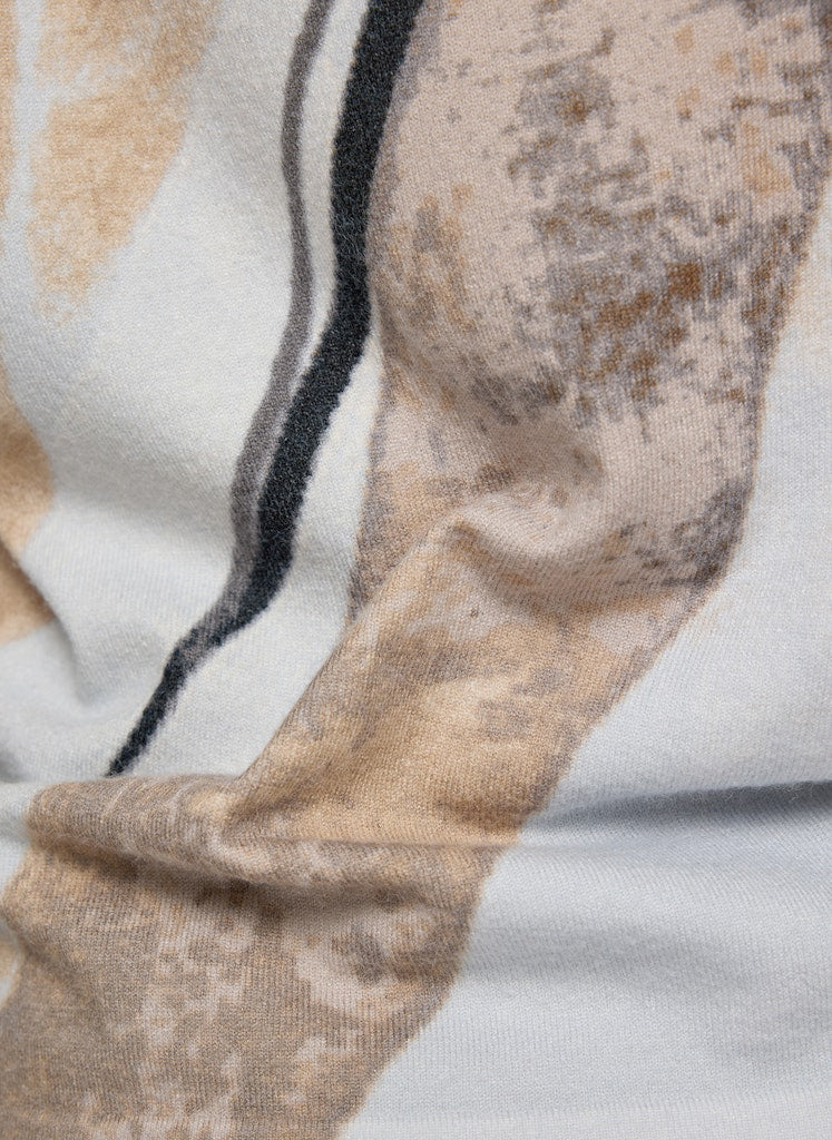 Rabe Damen Pullover Silber
