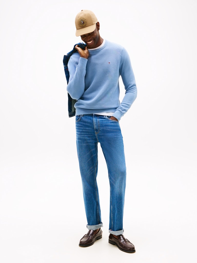 Tommy Hilfiger Herren Sweatshirts Cb Blue