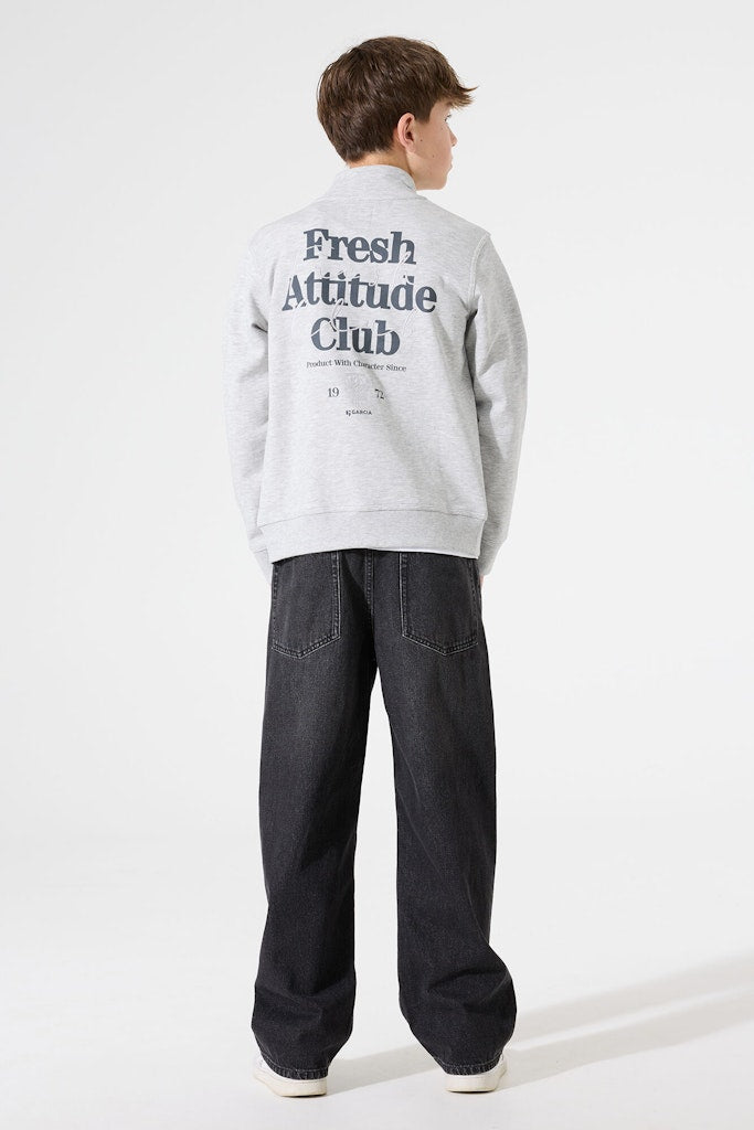 Garcia Jungen Sweats & Sweatjacken Mid Grey Melee