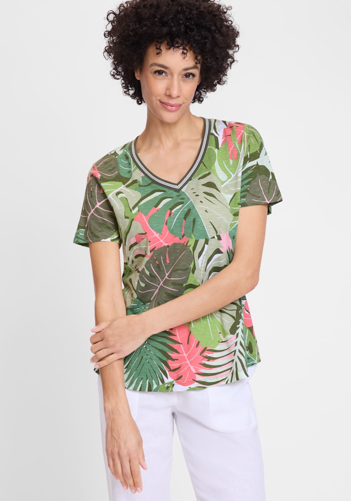 Olsen Damen T-Shirts Olive