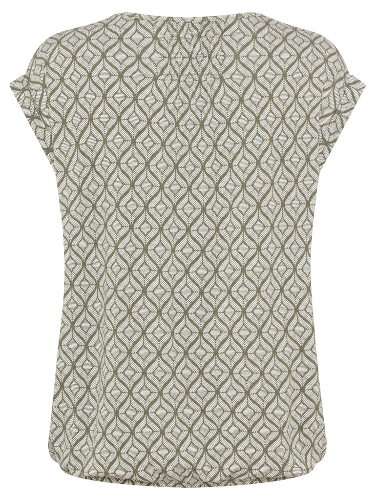 Olsen Damen T-Shirts Olive