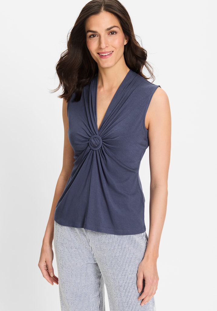 Olsen Damen T-Shirts Indigo De