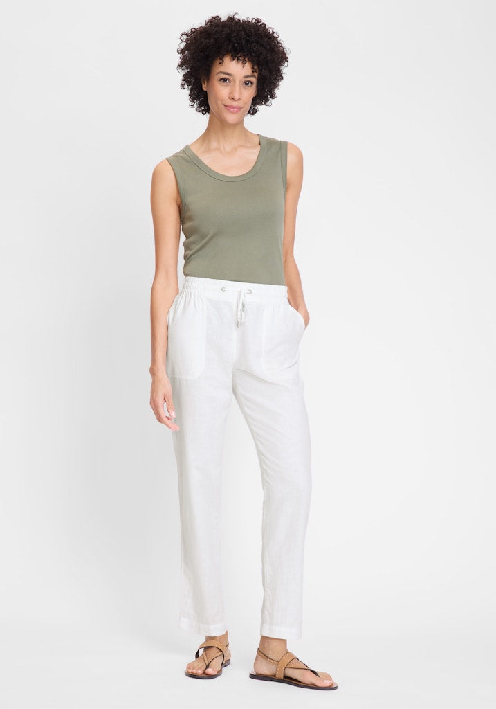 Olsen Damen Hosen White