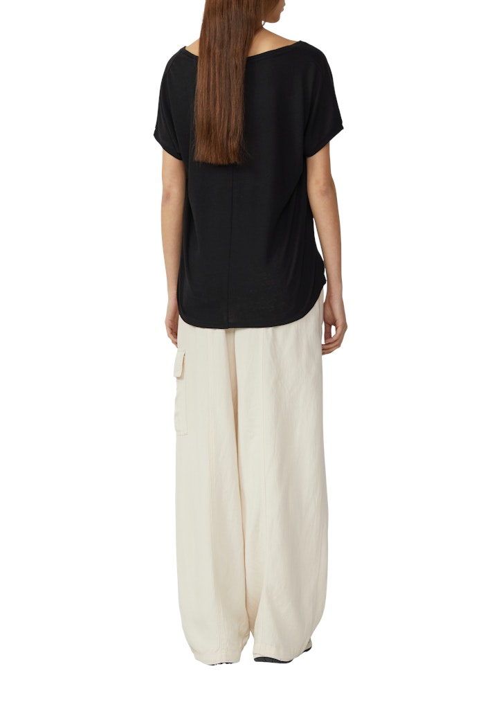 QS by S.Oliver Damen T-Shirts Grey/Black