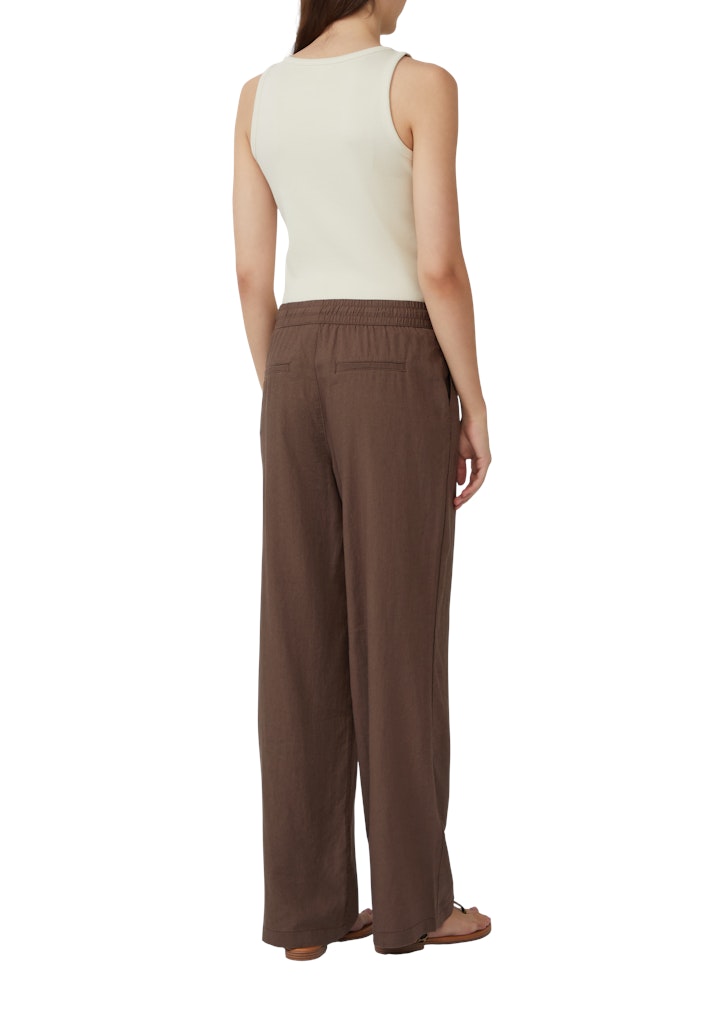 S. Oliver red Damen Hosen Brown