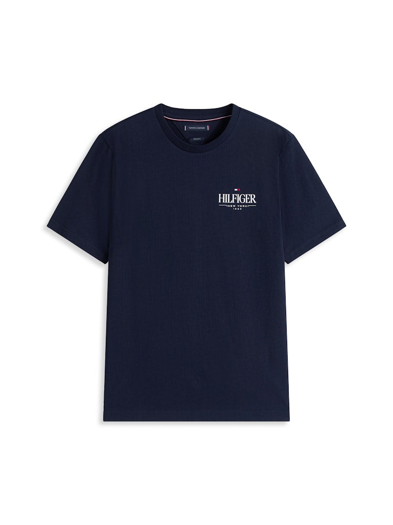 Tommy Hilfiger Herren T-Shirts kurz Dw Blue
