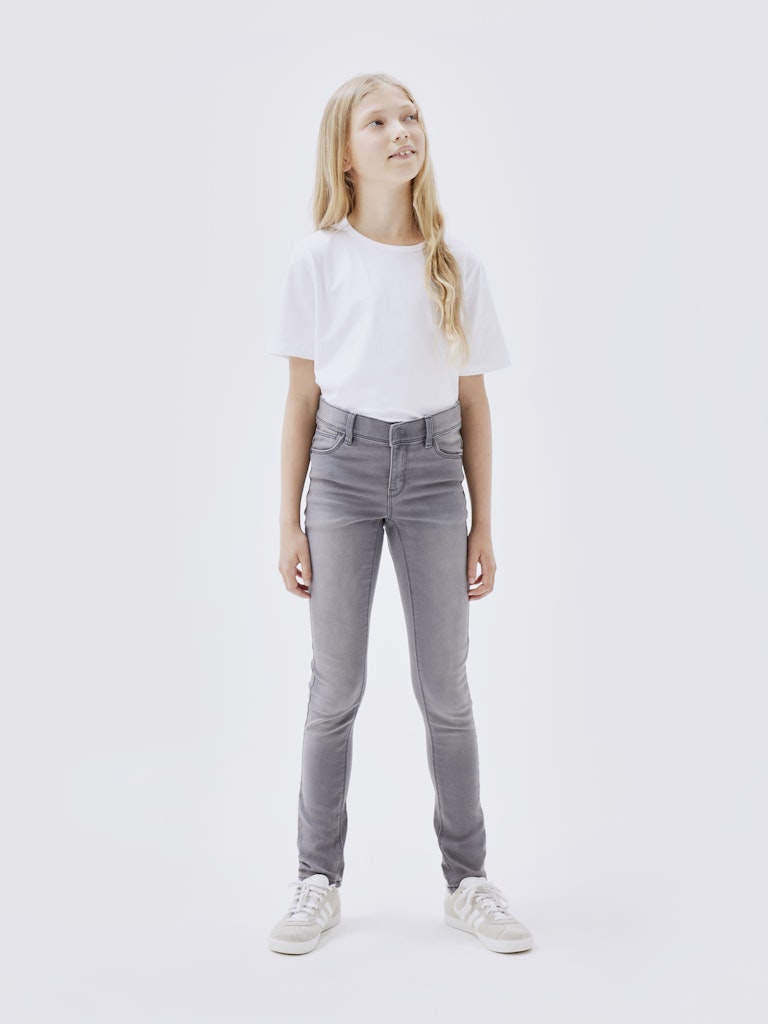 Name it Jungen Hosen & Shorts Light Grey Deni