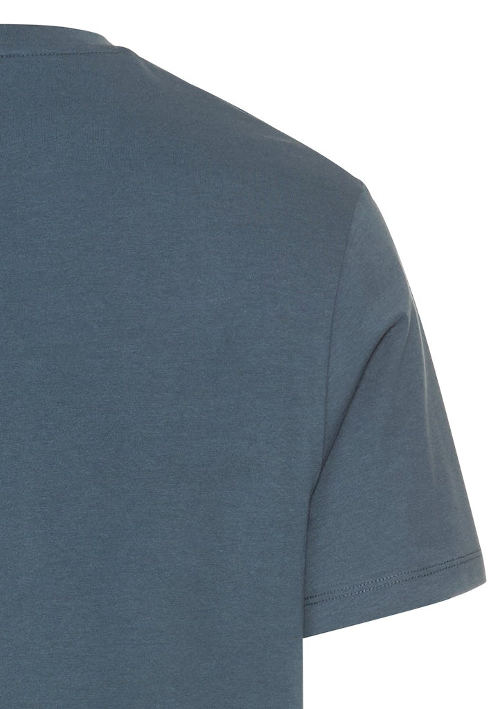 Camel active Herren T-Shirts kurz  Tinted Blue