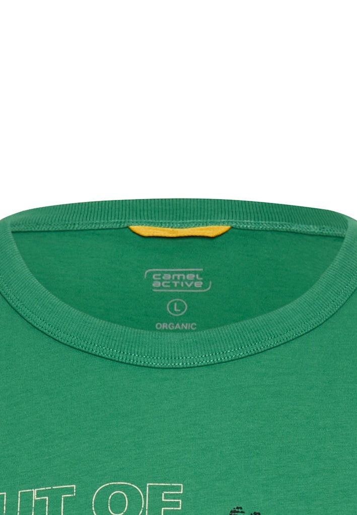 Camel active Herren T-Shirts kurz Fir Green