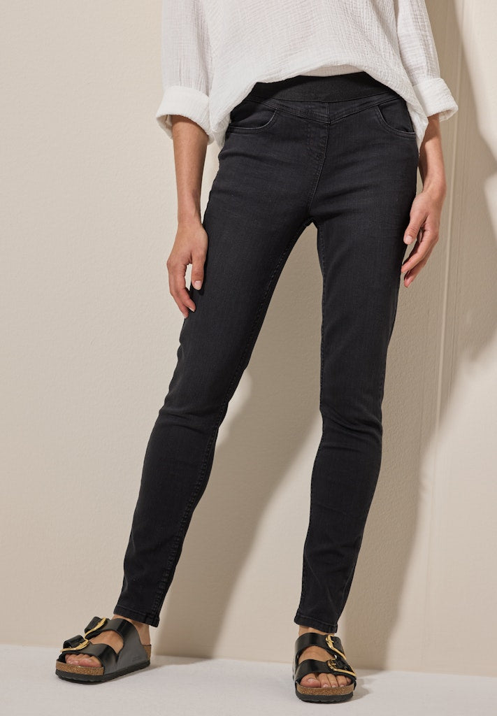 Cecil Damen Hosen Black Use