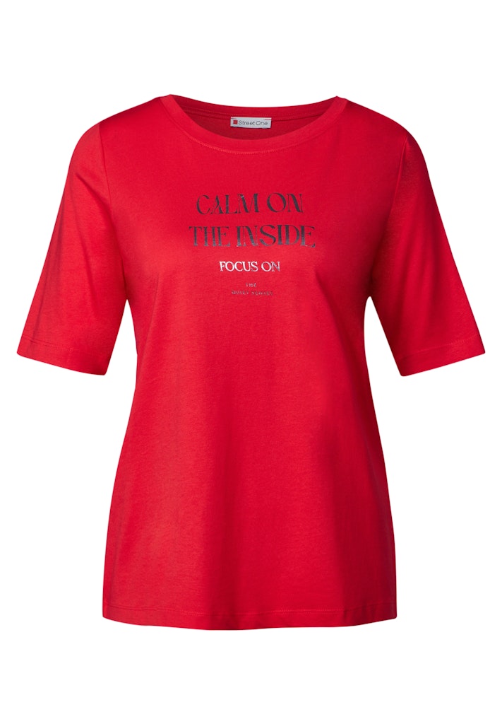 Street One Damen T-Shirts Glory Red