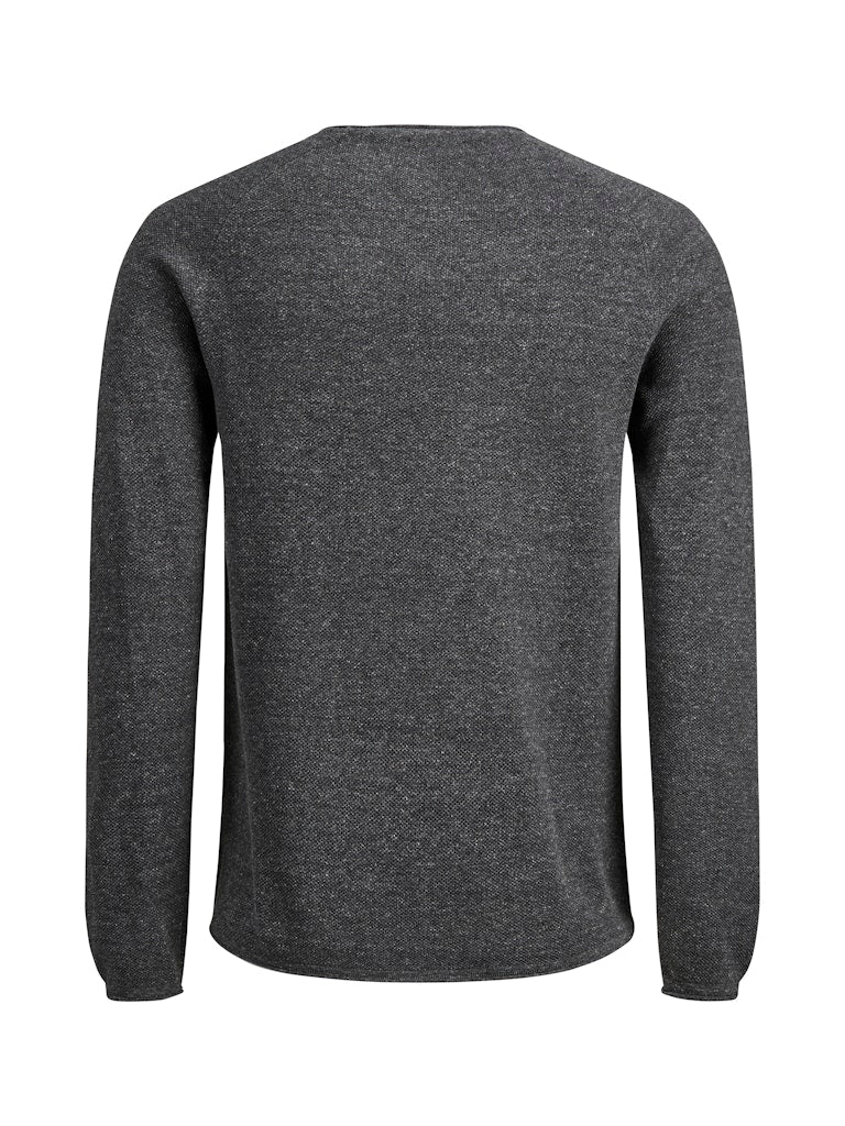 Jack & Jones Herren Pullover Dark Grey Melan