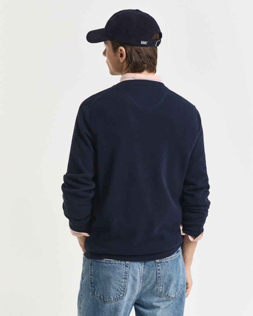 Gant Herren Pullover Evening Blu
