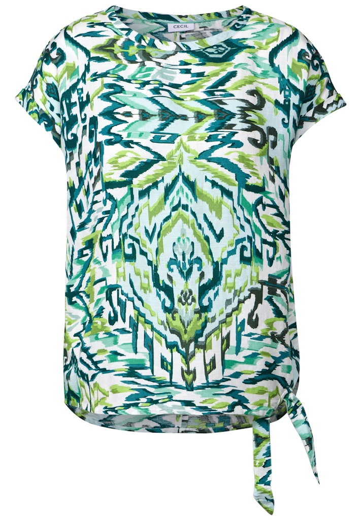 Cecil Damen Blusen Green Lag