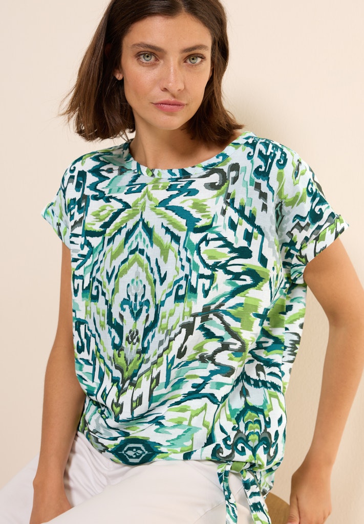 Cecil Damen Blusen Green Lag