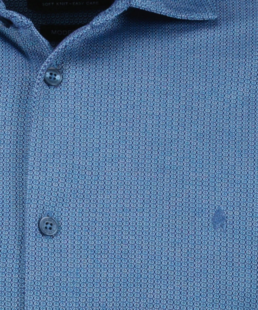 Ragman Herren Hemden Blau