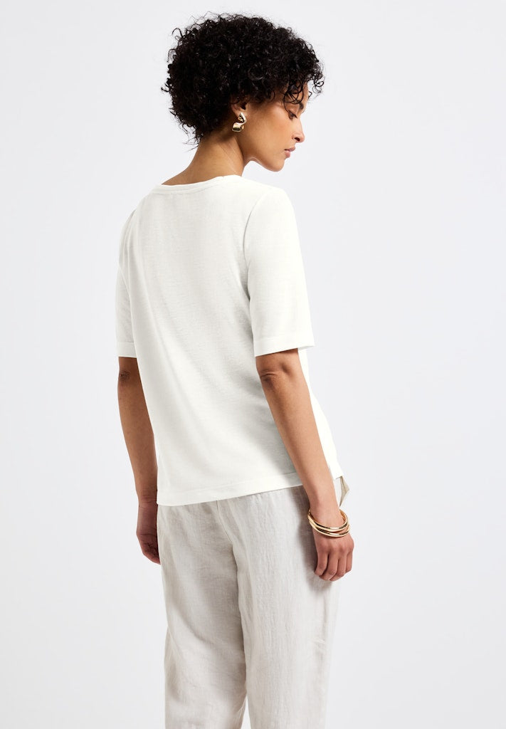 Street One Damen T-Shirts Off White